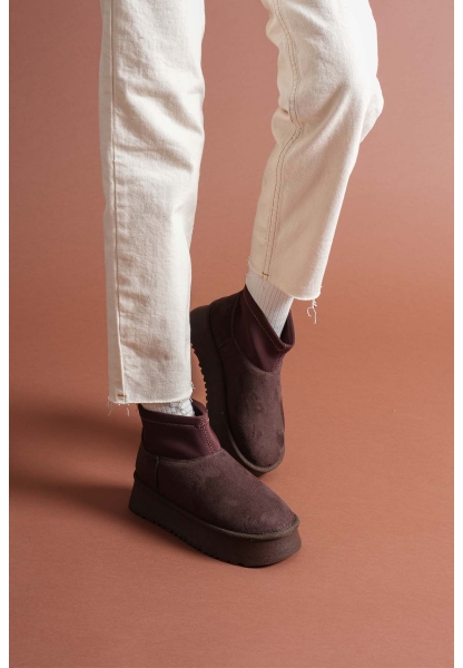 Cuen Kahverengi Süet Bot